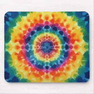 Tye-Dye-4マウスパッド マウスパッド