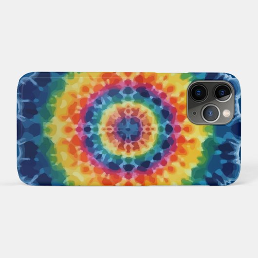 Tye-Dye-4 iPhone / iPadケース Case-Mate iPhoneケース (裏面(横))