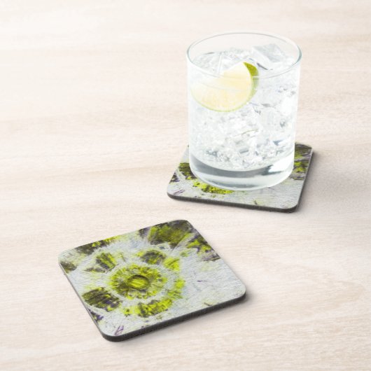 Tye Dye Compositation No. 3 by Michael Moffa コースター (右側)