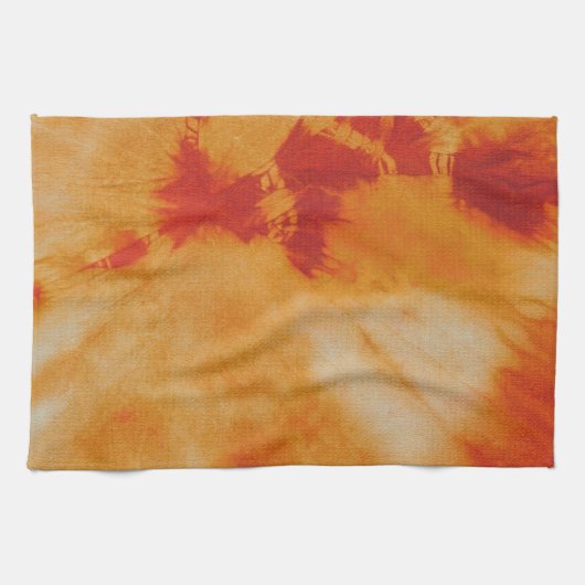 Tye Dye Composition #12 by Michael Moffa キッチンタオル (横)