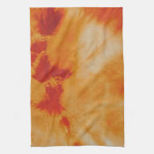 Tye Dye Composition #12 by Michael Moffa キッチンタオル (縦)