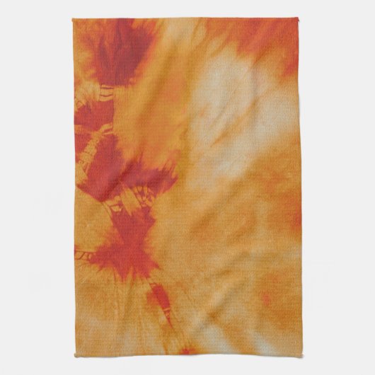 Tye Dye Composition #12 by Michael Moffa キッチンタオル (縦)