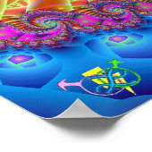 Tye Dye Lischus。 ポスター (角)