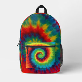 Tye dye print cut sew bag pack プリントバックパック