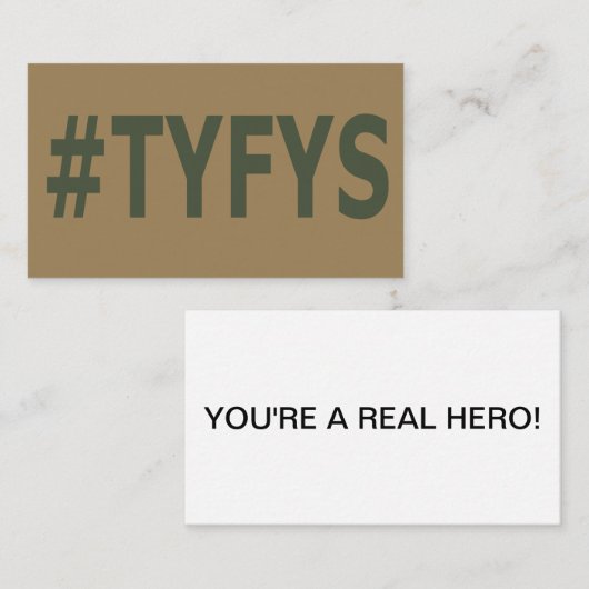 #TYFYSの名刺 名刺 (正面/裏面)