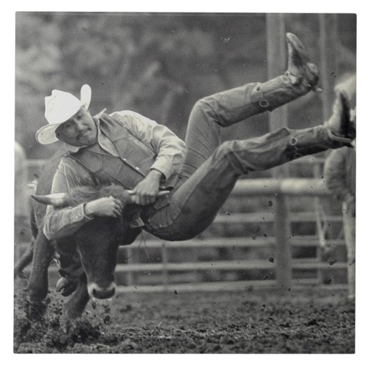 Tyghの谷、オレゴンのすべてのインドのロデオ。 Clint タイル (正面)