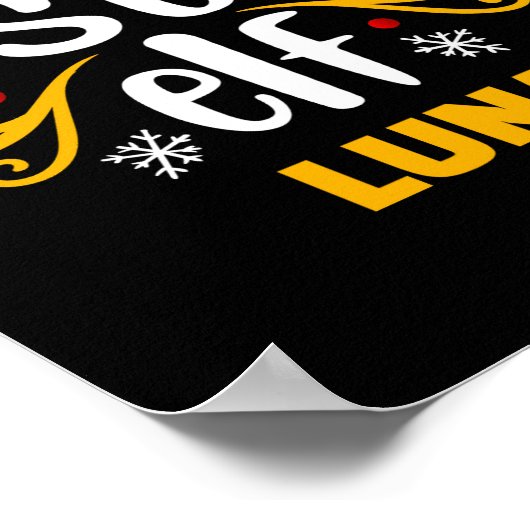 Tygraphy Sister Elf Fun Family Matching  ポスター (角)