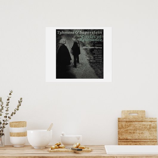 Tyhmens Saperstein Circles of Resonance Album C ポスター (キッチン)