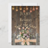 Tyin' the Knot Wildflowers & Ribbon - ピーチ (正面)