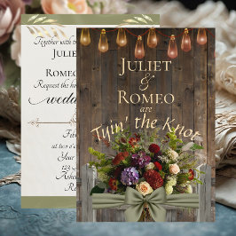 Tyin' the Knot Wildflowers & Ribbon - Sage