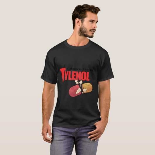 Tylenol t-shirt classic design  tシャツ (正面フル)