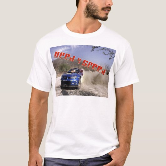 Tylerのカーレースの運転手 Tシャツ (正面)