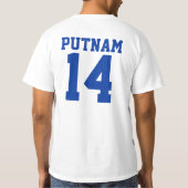 Tyler P. -彼の Tシャツ (裏面)