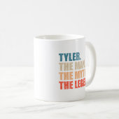 Tyler The Man The Myth The Legend コーヒーマグカップ (正面右)