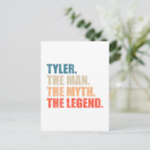 Tyler The Man The Myth The Legend ポストカード (スタンド正面)
