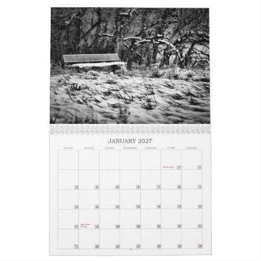 TylerJphoto著2013カレンダー カレンダー (1月 2027)