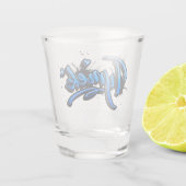 Tymek Heart Splash Graffiti Schnapsglas ショットグラス (裏面)