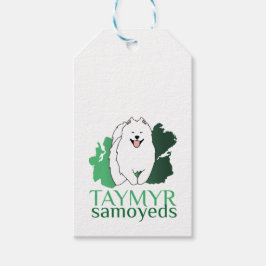 Tymyr Samoyedsロゴ ギフトタグ