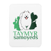 Tymyr Samoyedsロゴ マグネット (縦)