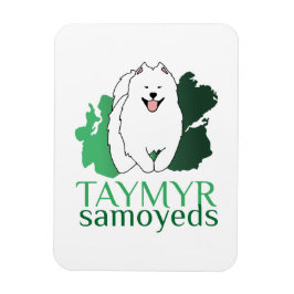 Tymyr Samoyedsロゴ マグネット