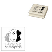 Tymyr Samoyedsロゴ ラバースタンプ (押印)