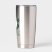 Tymyr Samoyedsロゴ 保温保冷タンブラー (背面)