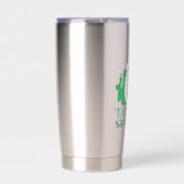 Tymyr Samoyedsロゴ 保温保冷タンブラー (正面)