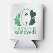 Tymyr Samoyedsロゴ 缶クーラー (正面)