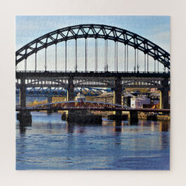Tyne Bridge Newcastle UKフォトスクエア ジグソーパズル