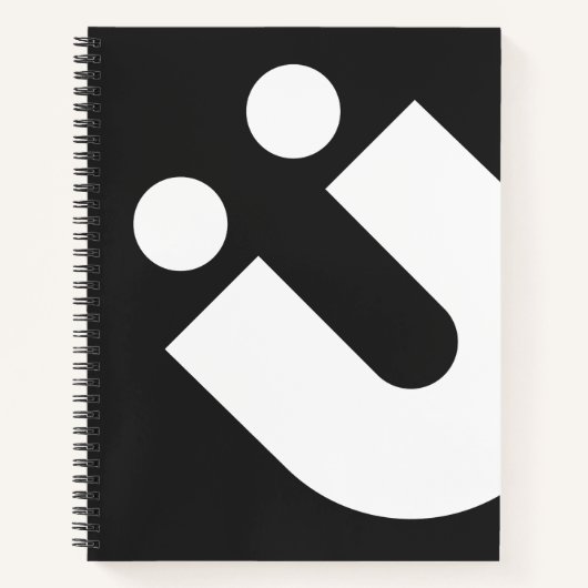 TYP(O) Creations: Umlaut Ü ノートブック (正面)