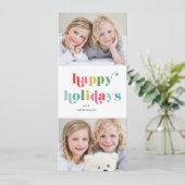 Type カラフル 2 Photo Happy シーズンカード (スタンド正面)