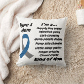 Type 1Mom装飾用クッション クッション (ブランケット)