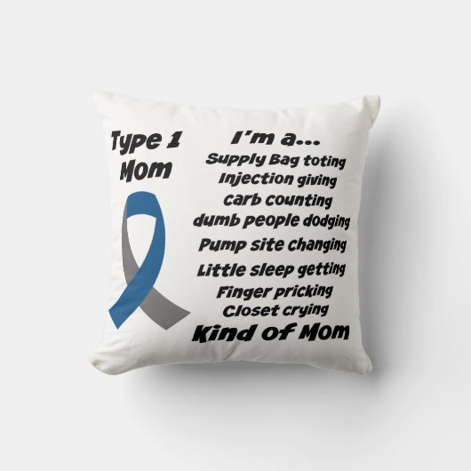 Type 1Mom装飾用クッション クッション (正面)
