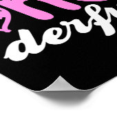 Type One-derful Girl T1D 糖尿病 啓発 ポスター (角)