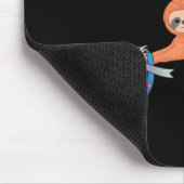 Type Onederful怠け者かわいいナマケモノType 1糖尿病阿波 マウスパッド (コーナー)