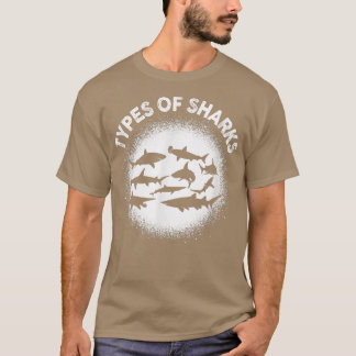 Types Of Sharks Tシャツ