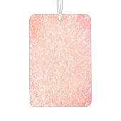 Typewriter Button Monogram with Marbled Background カーエアーフレッシュナー (裏面)