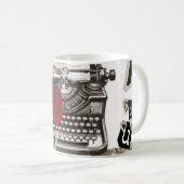 typewriter I love you   コーヒーマグカップ (正面右)