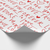 Typewriting Love  ラッピングペーパー (角)