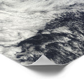 Typhoon Chaba over the Ryukyu Islands, Japan ポスター (角)