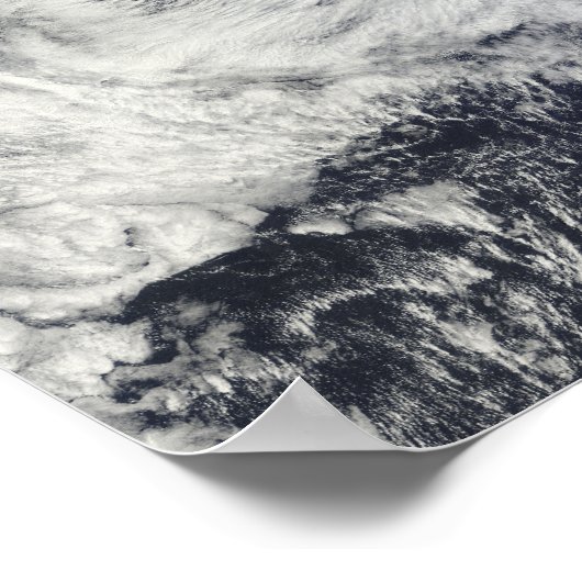 Typhoon Chaba over the Ryukyu Islands, Japan ポスター (角)