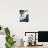 Typhoon Chaba over the Ryukyu Islands, Japan ポスター (ホームオフィス)