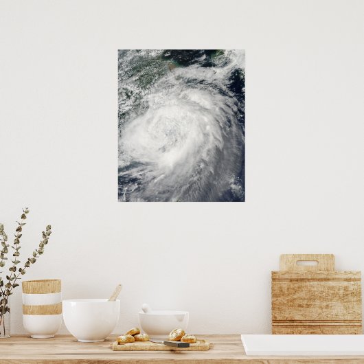 Typhoon Morakot over China ポスター (キッチン)