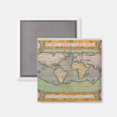 Typhus Orbis Terrarum,世界の地図 マグネット (正面/裏面)