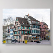 Typical houses in Colmar ポスター (正面)