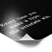 Typoを作るたびにErroresousの勝ち フォトプリント (角)