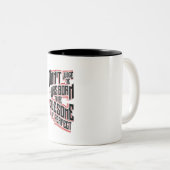 Typografie-Spruch ツートーンマグカップ (正面右)
