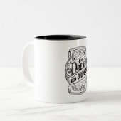 Typografie-Spruch ツートーンマグカップ (正面左)