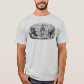 Typographia – グラフィックデザインの女神 tシャツ (正面)