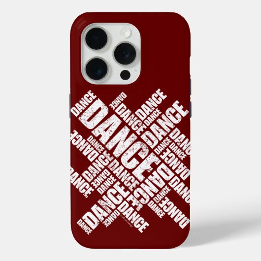 Typographic Dance (動揺して) iPhone 5ケース Case-Mate iPhoneケース (裏面)